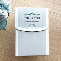 럭셔리돌 돌답례품 스웨그 죽사 타올, 15.시크네이비 무자수 - 린넨 띠지 케이스, 1개
