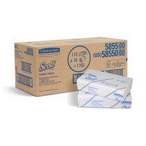 유한킴벌리 스카트 콤팩트 핸드타올 110매x16밴드(총1760매) 47163, 1box, 1760매입