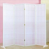 가구야히메 병풍 고급 파티션, 화이트