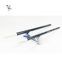 클릭캘리 수 장유 세트 A 2자루 (소 중) 서예붓, 1세트, 소_중