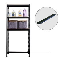 스피드랙 무볼트 철제 세탁기선반앵글, 56_사이드안전바 - 400mm(낱개1개)