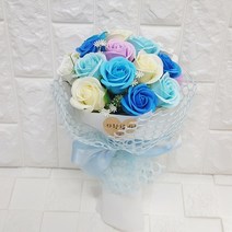 영하우스 생일 꽃다발 결혼기념일꽃다발 로즈데이 성년의날 졸업식꽃다발 프로포즈꽃선물 부모님생일꽃 여자친구꽃 축하꽃다발 장미 목화꽃 꽃배달, 점보부케꽃다발블루