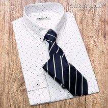 오마보이 남성용 CHRISTIAN 고품격 패턴 와이셔츠 50WH