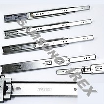 (삼성 IREX) 40KG 무게도 끄떡없는 튼튼함 3단볼레일 댐핑 (추가상품 밥통레일) 서랍장레일, IR1)3단볼레일(35mm/폭)300mm