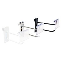 메쉬망 이중후크/망후크/휀스망 부속/매장 진열 수납, 100mm, 크롬