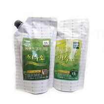 피엘코피스메틱 하수오 1제500g+2제500g 한방염색약(멋내기), 자연갈색, 1팩