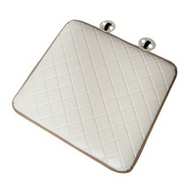 VIP KOZON 에이미 리무진 누빔 쿠션 방석 [아이보리] 자동차방석, 1개