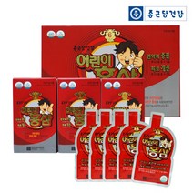 [종근당건강] 어린이홍삼 키즈홍삼 6년근 (20ml 30포 1개월), 1박스, 20ml