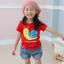 이솝스토리 (반팔)달팽이 단체티 유치원티 교회티 반티 데일리티 어린이날선물