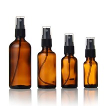 허브스프레이 갈색병 검정 스프레이 5ml~100ml, 갈색병30ml검정스프레이