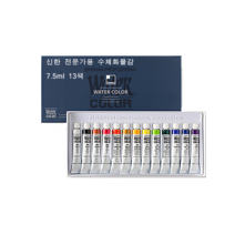 신한화구 전문가용 수채화물감, 7.5ml, 13색