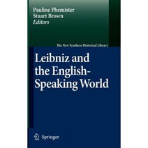 Leibniz and the English-Speaking World Hardcover, Springer