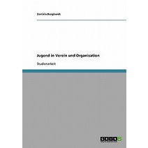 Jugend in Verein Und Organisation Paperback, Grin Publishing
