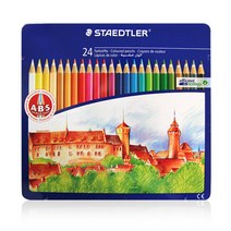 스테들러 노리스클럽 색연필 24색세트 145 CM24 텐케이스, 1, 본상품수량선택