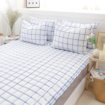 마이센스 시어서커 패드, 퓨어_블루