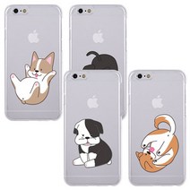 아이폰X 케이스/퍼피베베 투명젤리케이스