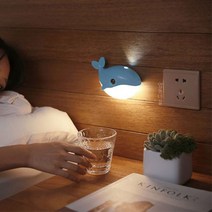 옆동네몰 blue whale 고래 센서등