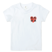 쥬스토리 가족티 반팔 XO러브