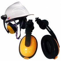 안전모 부착형 귀덮개, 단품