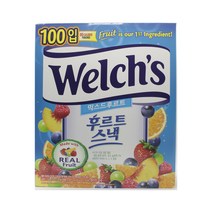 웰치스믹스 후르츠 젤리, 25g, 100개