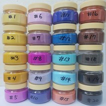 칼라석채(색모래), 13-민트, 1통