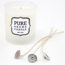 새로핸즈 캔들만들기 스모크리스 심지 2호 x10개