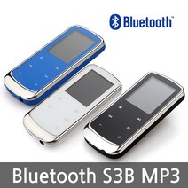 엠피리버 S3B MP3 블루투스 FM 정전식터치 녹음 내장스피커, 화이트, 16GB