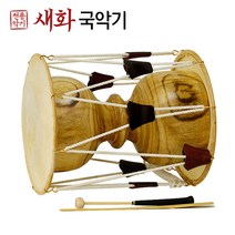 새화국악기 고급사물장구 1자 6치