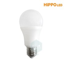 히포 LED 전구 10W E26, 주광색, 1개