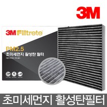 3M PM2.5 [활성탄] 초미세 에어컨필터 6244 코란도스포츠 전용, 단품, 1개