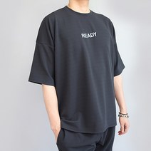 리버빅 레디 레터링 반팔 티셔츠