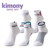 키모니 남여 스포츠 양말 5족 세트, 06.남성용 M5 5족