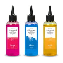 삼성전자 SL-J3560FW 무한잉크 팩스복합기 프린터 잉크젯 복합기, 삼성 3560 전용잉크추가 100ML x 칼라 3색