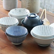 [일본식기] 일본 가정식 공기와 대접 모음, 하나모노 공기1P+대접1P