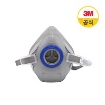 3M 7701K 7702K 방독면체 단구형마스크 반면형면체 방독면, 1개