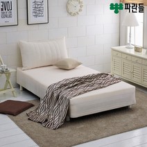 파란들 코지 단면 매트리스 일체형침대 싱글 슈퍼싱글 더블 퀸 ch, 모노써클