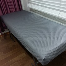 병원침대시트 한의원침대커버 - 0619 그레이 A009 ( 순면40수) / 맞춤제작