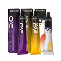 셀렉티브 에보 염색약 100ml 새치커버+산화제, 0.1 블루 (믹스칼라), 1개
