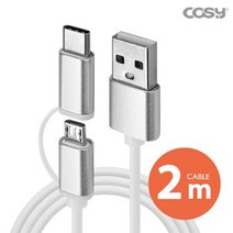 LG G패드3 8.0 2 in 1 충전 케이블 2m