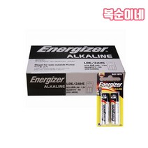 에너자이저 알카라인 LR6 AA 2P X 20개 건전지 (40개) 1타, 2개입