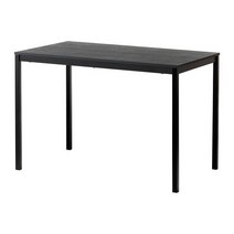 이케아 SANDSBERG 4인용 테이블/식탁, 블랙