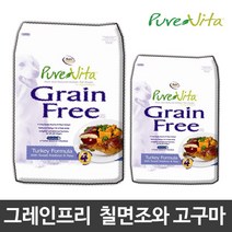 퓨어비타 그레인프리 고구마 칠면조 11.33kg, 퓨어비타 그레인프리 칠면조와 고구마 11.33kg