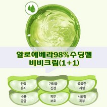 알로에베라 비비스틱 기미싹 기미노크림 피부진정 수딩젤, 1세트