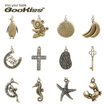 북키스 B2 책갈피 팬던트 북마크, B2-십자가예수사랑