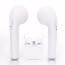 이어팟i7 블루투스이어셋 SM-I7 SM-I8 듀얼 아이폰 블루투스이어폰, SM-I8(듀얼이어폰)화이트