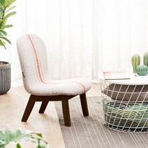 영가구 포비 낮은 패브릭의자, 레드라인