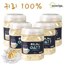 우리가스토리 캐나다산 볶은 귀리분말 100% 귀리가루 귀리우유쉐이크, 800g, 5통