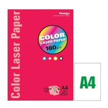 폼텍 칼라레이저 전용지 A4(CL-16570 160g 200매), 100매입, A4