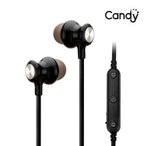 캔디 C800BL 블루투스이어폰 고음질 유닛 마그네틱 CVC6.0탑재, 블랙