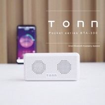 Tonn 휴대용 미니 블루투스 스피커, BTA-300, 핑크